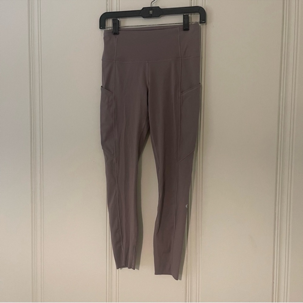 Lululemon Fast and Free Tight II 25" *Non-Reflective Nulux Violet Verbena Size 6